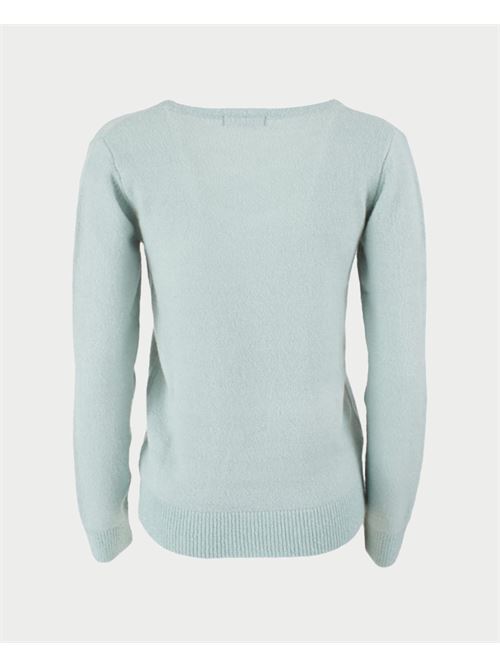 Yes Zee Women's Sweater with Wide Neckline YES ZEE | M058-BT000915